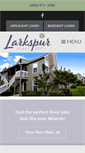 Mobile Screenshot of larkspurplace.com